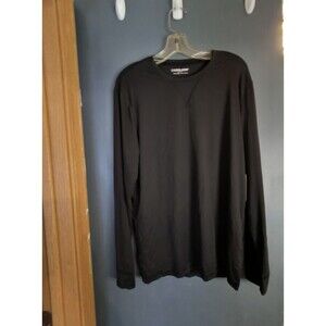 CoolKeep Performance Sleep Tee Shirt Men's Medium Black Long Sleeve